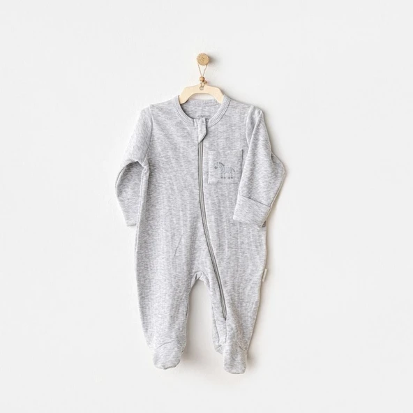 Andywawa AC25811 Romper Little King Bebek Tulum Grey ürün görseli 1