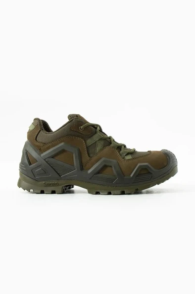 -45 SS610 Su ve Rüzgara Dayanıklı Kaymaz Taban Bağcıklı Unisex Askeri Taktik Outdoor Haki Ayakkabı/Bot Haki ürün görseli 1