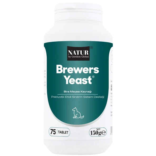 Natur Brewers Yeast 75 Tablet ürün görseli 1