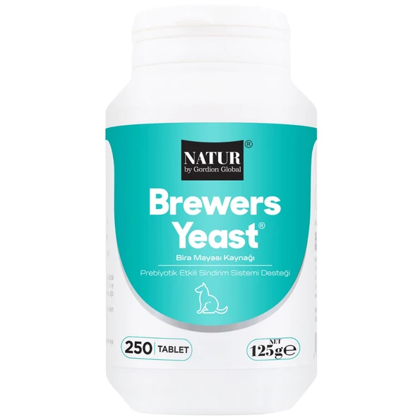 Natur Brewers Yeast 250 Tablet ürün görseli 1