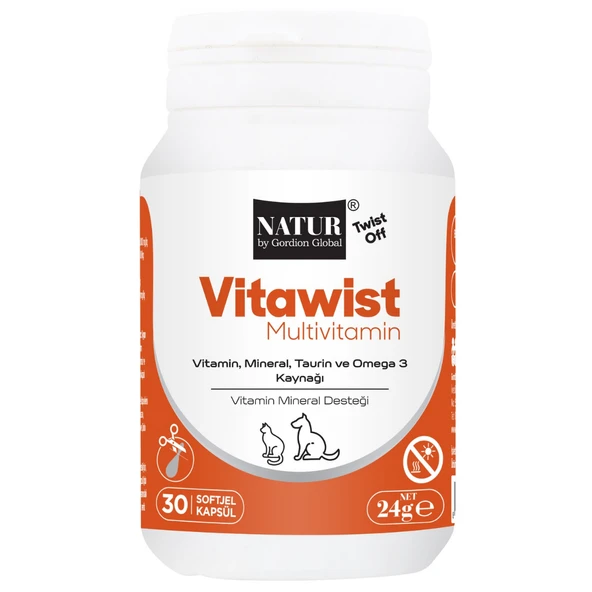 Natur Vitawist Multivitamin 30 Kapsül ürün görseli 1