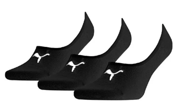 Puma 906930 Footie 3 Pack 3 Parça-Adet Babet Çorap Unisex Çorap ürün görseli 1