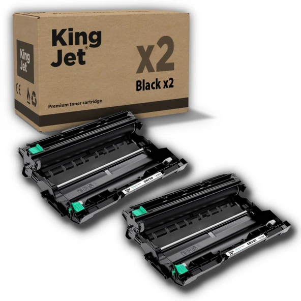KingJET Brother Uyumlu DR750 Standart Kapasiteli (2'li Paket) Muadil Drum Ünitesi | DCP-8110DN ürün görseli 1