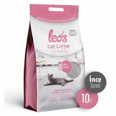 Cat Litter Baby Powder Kokulu İnce Taneli Kedi Kumu 10 Lt ürün görseli 1