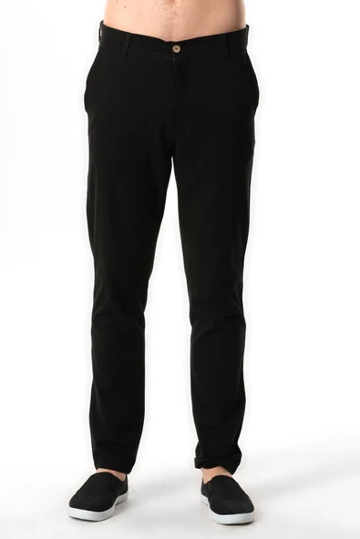 Gabardin Erkek Pantolon Siyah Syh ürün görseli 1