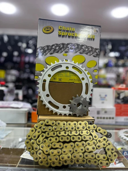 Honda Cbr 250R Oringli Zincir Dişli Seti Sfr Ön 14T Arka 38 T/120 Bakla 2011-17 Arasmto ürün görseli 1