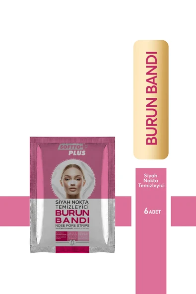 SOFTTO PLUS S.NOKTA TEMİZLEYİCİ BURUN BANDI KADIN ürün görseli 1