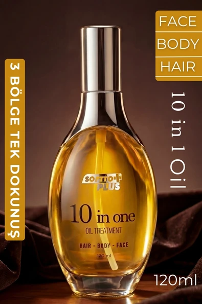 SOFTTO PLUS 10IN1 BAKIM YAĞI 120 ML ürün görseli 1