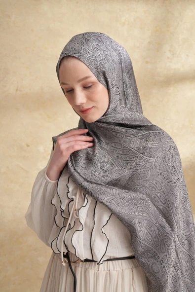 Jose Jakar Ethnic Desen Şal- 3303 - Resim 5