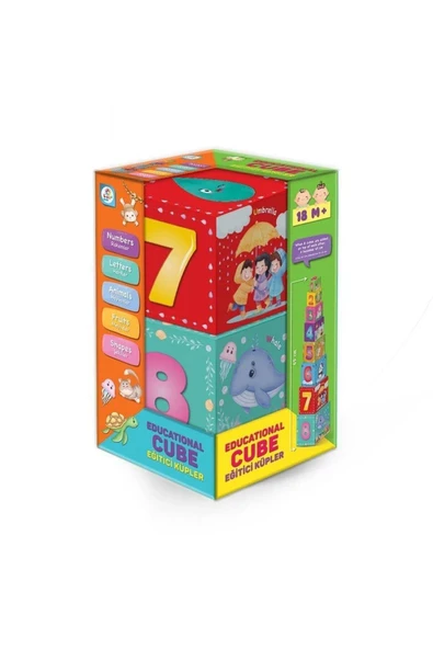 Laço Kids Eğitici Küpler LC7994 - Resim 5