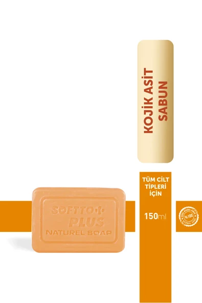 SOFTTO PLUS KOJİK ASİT SABUNU 150 GR ürün görseli 1
