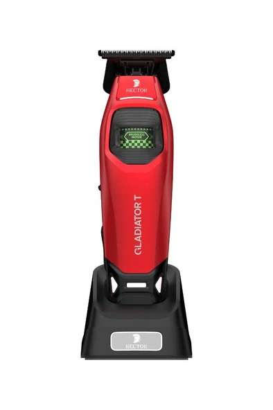 Hector Gladiator T 8000 RPM BLDC Motor Işıklı Çizim & Sakal Tıraş Makinesi Kırmızı ürün görseli 1