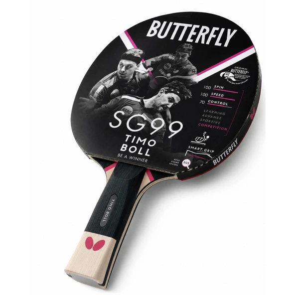 Butterfly 85032S Timo Boll SG99 Masa Tenisi Raketi Siyah ürün görseli 1