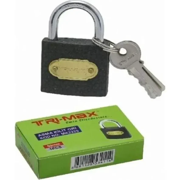 TRIMAX ASMA KİLİT PİK DÖKÜM 63 MM BAYTAS MK2326 ürün görseli 1