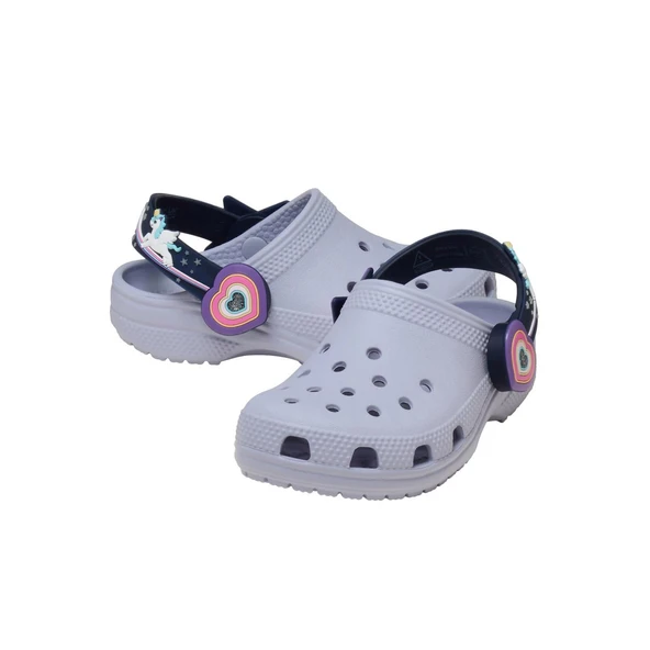 Crocs 211892 C Imagination LightsBkstrpCgT Terlik Lila - Resim 3