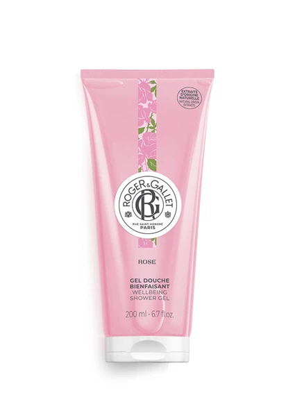 Roger&Gallet Rose Doğal Gül Özlü ve Nemlendirici Yoğun Köpük Duş Jeli 200 ml ürün görseli 1