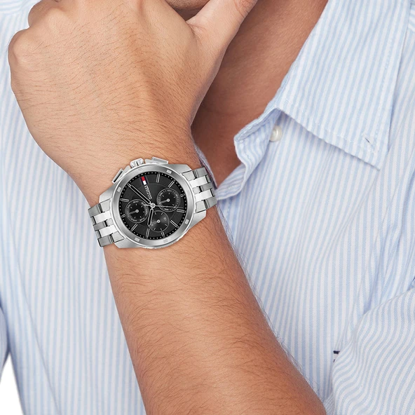 Tommy Hilfiger TH1710620 Erkek Kol Saati - Resim 4