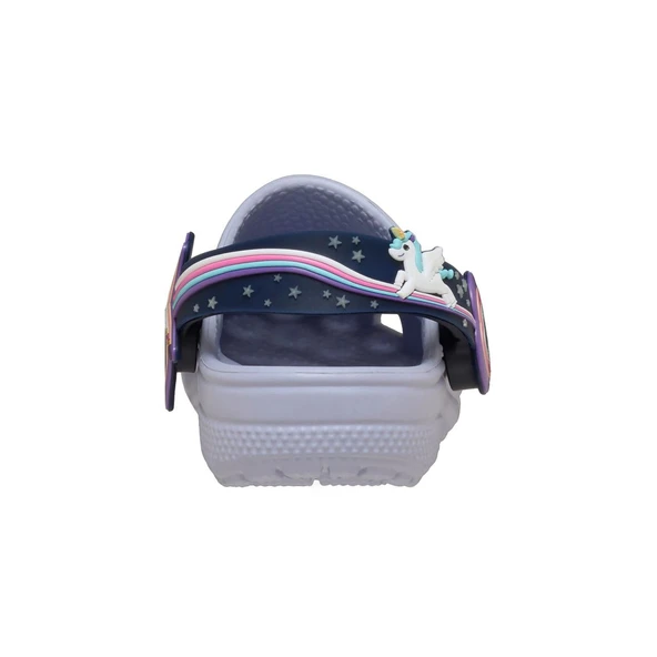 Crocs 211892 C Imagination LightsBkstrpCgT Terlik Lila - Resim 5