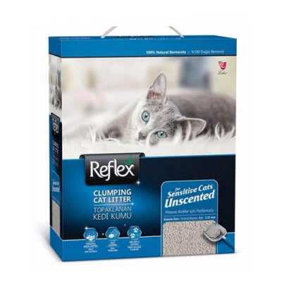 Sensitive Unscented Kokusuz Topaklanan Kedi Kumu 2x10 Lt ürün görseli 1