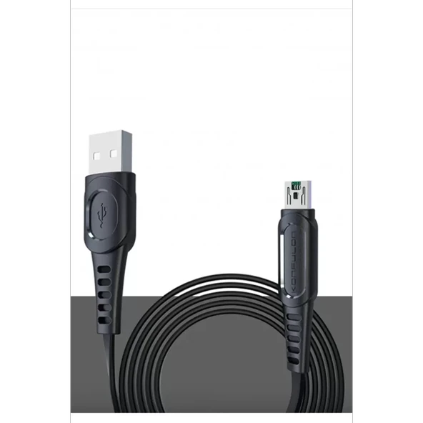 Konfulon DC24 Micro USB Kablo 1.2M 4A - Siyah - Resim 3