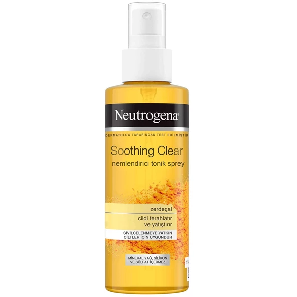 Neutrogena Soothing Clear Nemlendirici Tonik Sprey 125 ml ürün görseli 1