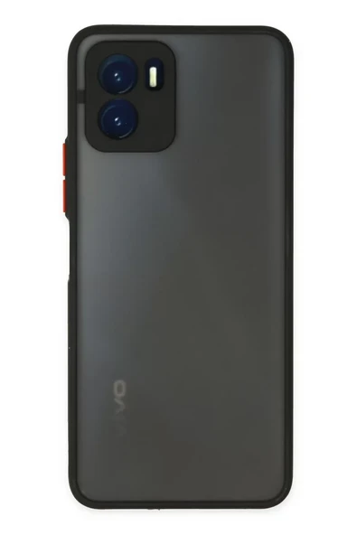 Newface Vivo Y15S Kılıf Montreal Silikon Kapak - Siyah ürün görseli 1