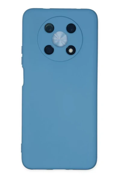 Newface Huawei Nova Y90 Kılıf Nano içi Kadife Silikon - Mavi ürün görseli 1