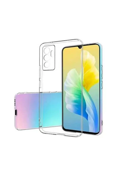 Newface Vivo V23 5G Kılıf Lüx Şeffaf Silikon ürün görseli 1