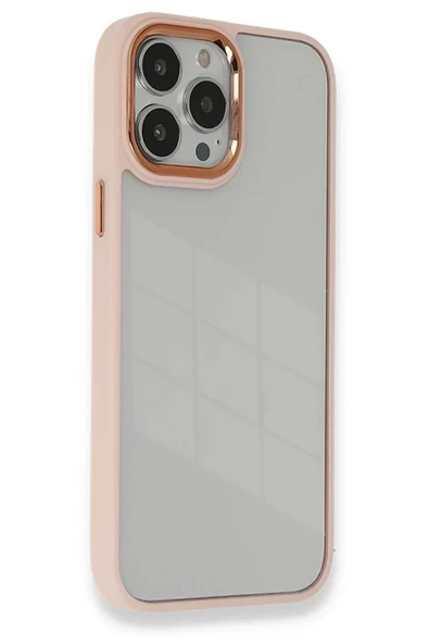 Newface Apple iPhone 14 Pro Kılıf Dora Kapak - Pudra ürün görseli 1