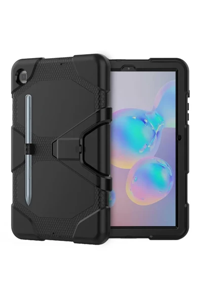 Newface Samsung Galaxy T500 Tab A7 10.4 Kılıf Griffin Tablet Kapak - Siyah ürün görseli 1