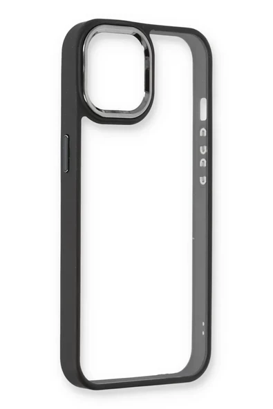 Newface Apple iPhone 14 Plus Kılıf Dora Kapak - Siyah - Resim 2