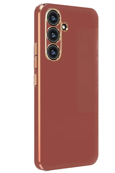 Newface Samsung Galaxy M34 5G Kılıf Volet Silikon - Kırmızı ürün görseli 1
