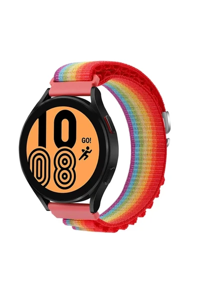 Newface Watch 22mm KR410 Kumaş Kordon - Gökkuşağı 1 ürün görseli 1