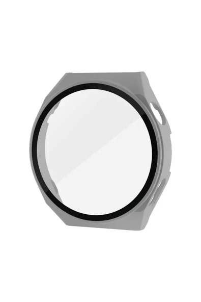 Newface Huawei Watch GT3 Pro 46mm Dota Camlı Kasa Ekran Koruyucu - Uzay Grisi ürün görseli 1