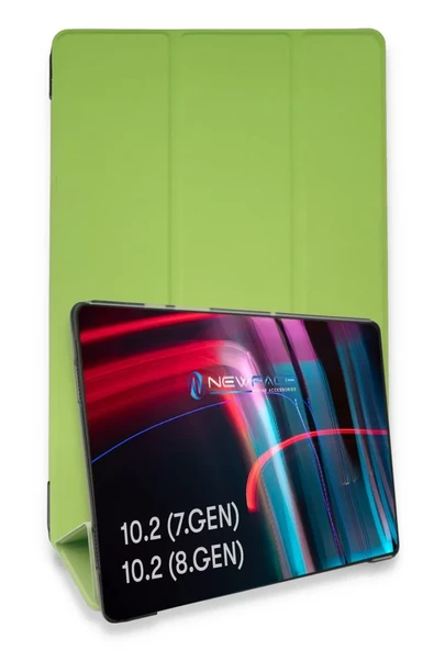 Newface Apple iPad 10.2 (7.nesil) Kılıf Tablet Smart Kılıf - Açık Yeşil ürün görseli 1