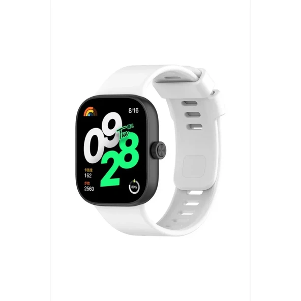 Newface Xiaomi Redmi Watch 4 Klasik Kordon - Beyaz - Resim 2