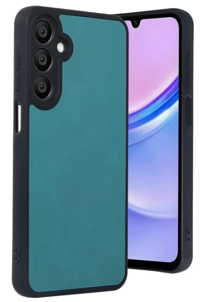 Newface Samsung Galaxy A56 Kılıf Aras Deri Kapak - Açık Yeşil ürün görseli 1