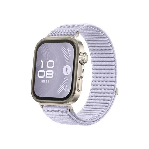 Newface Huawei Fit 4 Braid Kordon - Lila - Resim 2