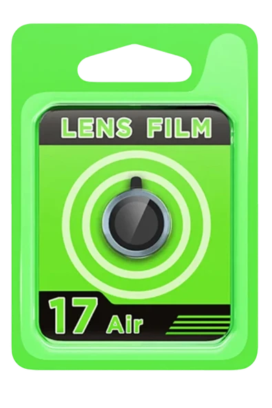 Newface Apple iPhone 17 Air Raze Metal Kamera Lens - Mavi ürün görseli 1