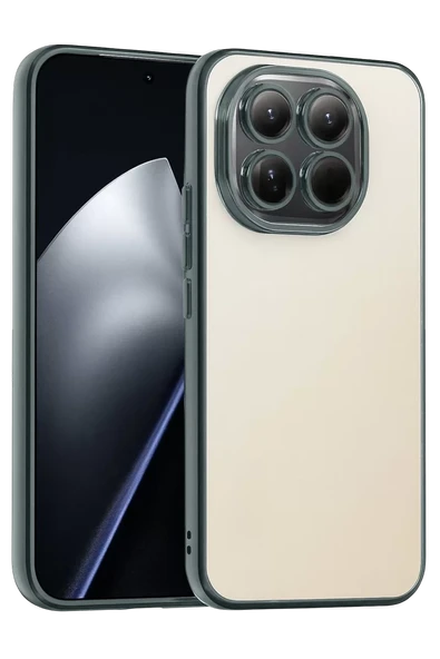 Newface Xiaomi Mi 15 Razer Lensli Silikon - Titan Gri ürün görseli 1