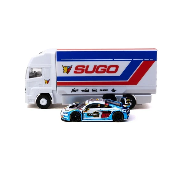 Eco Lounge 1/64 Audi R8 LMS GT3 evo II Macau GT Cup - FIA GT World Cup 2024 Uno Racing #30 ürün görseli 1