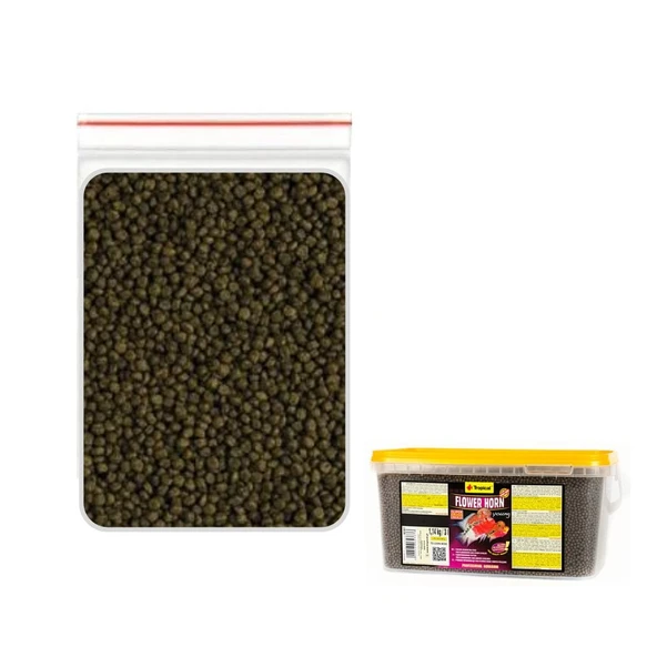 Tropical Flower Horn Young Pellet 100Gr Skt: 01/2029 ürün görseli 1
