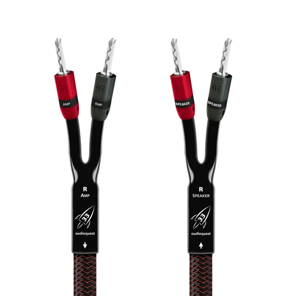 Audioquest Rocket 33 Banana Speaker Cable 2mt ürün görseli 1