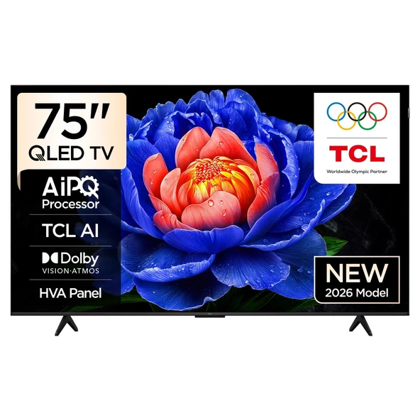 TCL 75T6D 75INC QLED GOOGLE TV ürün görseli 1