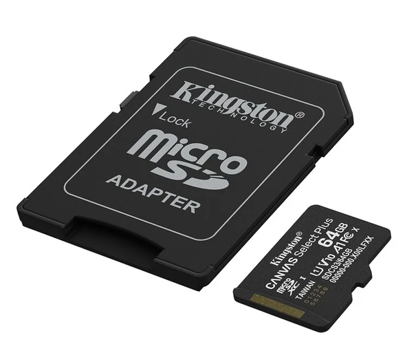 Kingston 64GB Micro SD Gen3 100MB/s SDCS3/64GB - Resim 3