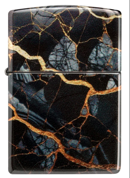ZİPPO Çakmak -46255 marble desıgn  8 NUMARA - Resim 3