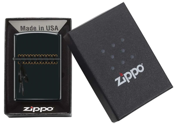 ZİPPO Çakmak - Yeni Sezon218 LACED LID DESIGN 1 NUMARA ürün görseli 1