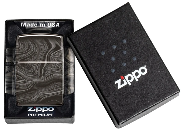 ZİPPO ÇAKMAK YENİ SEZON49812 marble pattern desıgn (7) - Resim 4