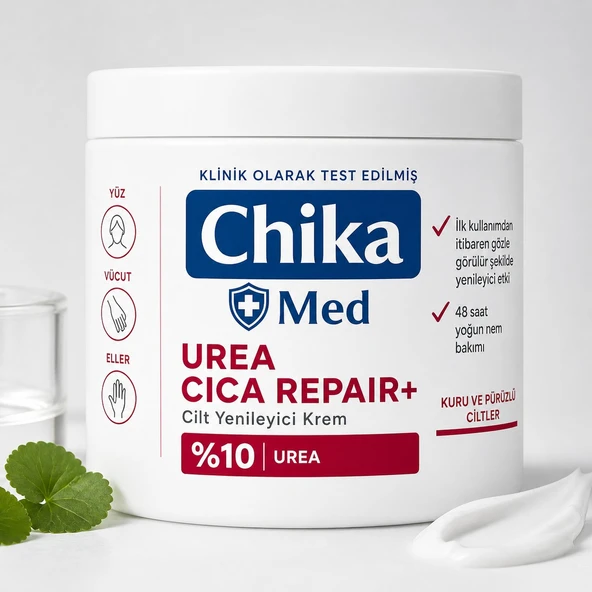 Chika Med + Urea Cilt Yenileyici Nemlendirici Krem 400 ML ürün görseli 1