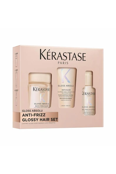 Kerastase Gloss Absolu Anti-Frizz Hair Saç Bakım Seti 80 ML ürün görseli 1
